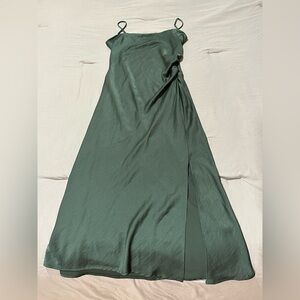 Zara Green Strappy slip dress size L